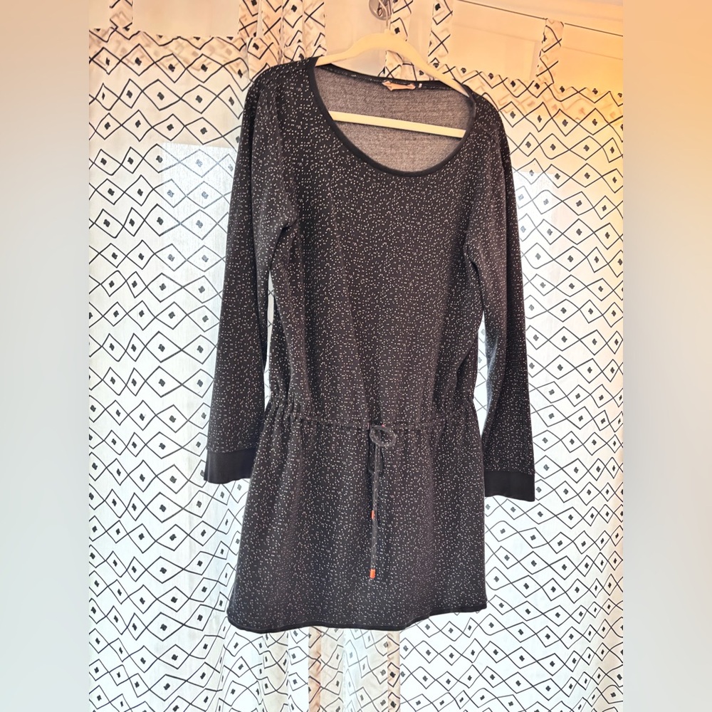Cute black longsleeve organic cotton Skunkfunk dress xl - Picture 9 of 13